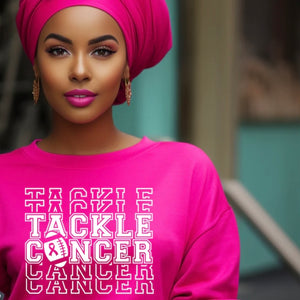 Tackle Breast Cancer awareness tshirt