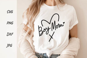 Boy Mom Mother’s Day Tshirt