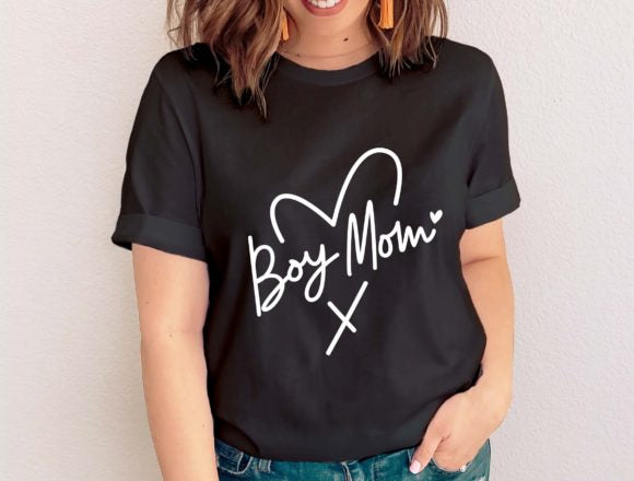 Boy Mom Mother’s Day Tshirt