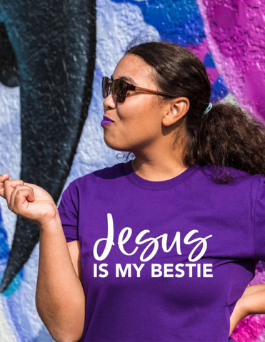 Jesus is my bestie T shirt