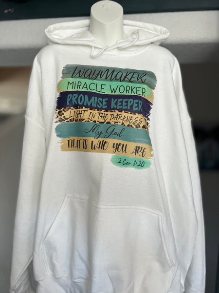 Way maker Religious Hoodie Or T-shirt