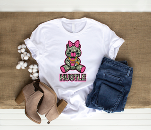 Pink Bear Money Hustle T-Shirt