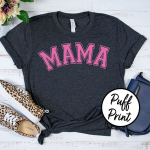 Mama - Puff print